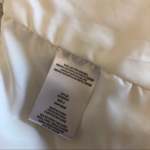 Toddler girls faux fur fizzy cream white vest - Picture 4 of 4